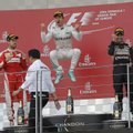 VIDEO ja FOTOD: Rosbergile polnud uuel Bakuu rajal vastast, Perez imelise sõiduga poodiumil!