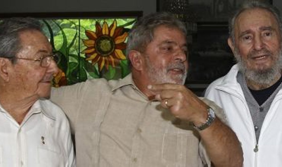 Brasiilia president Luiz Inácio Lula da Silva Castro vendade vahel