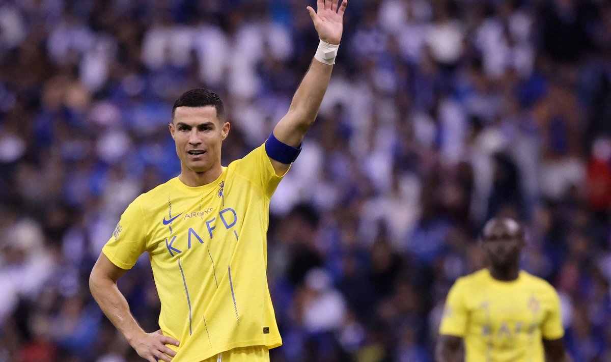 Al-Nassri ründaja Cristiano Ronaldo.