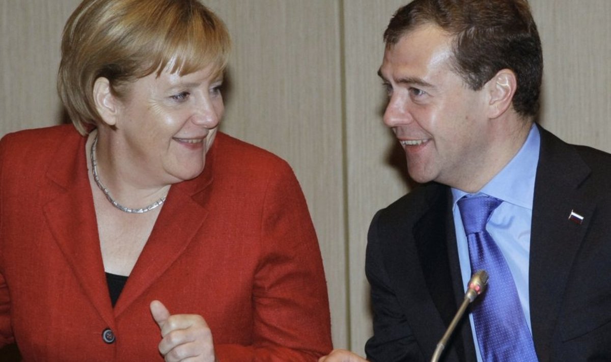 Merkel ja Medvedev