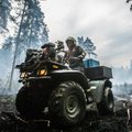 FOTOD | Raplamaal Russalus lõõmab metsatulekahju, punakukke tulid appi talitsema vabatahtlikud