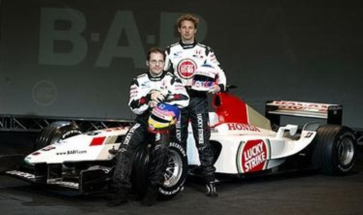 Jacques Villeneuve ja Jenson Button