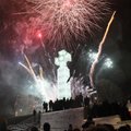 ФОТО И ВИДЕО С ДРОНА | С Новым годом! Большой новогодний праздник на площади Вабадузе увенчался прекрасным салютом