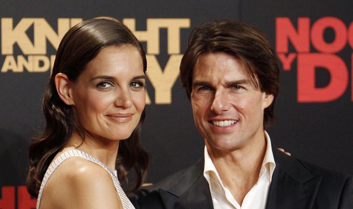 Katie Holmes ja Tom Cruise aastal 2010