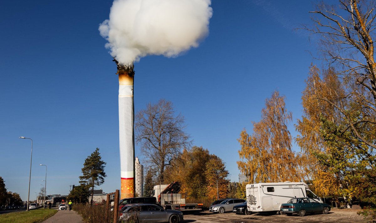 AUASI: 90meetrine skulptuur rajatakse Tartu legendaarse korstna mälestuseks samale kohale.