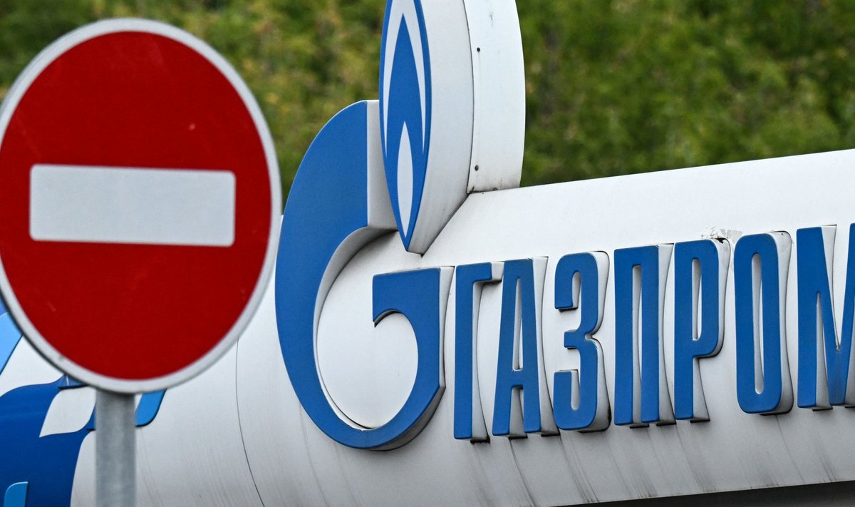 Gazpromi gaasiärist saadud tulud kahanesid aastaga 40%.
