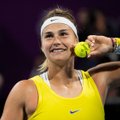 TÄISPIKKUSES | Valgevene tõusev täht alistas Doha turniiri finaalis Kvitova
