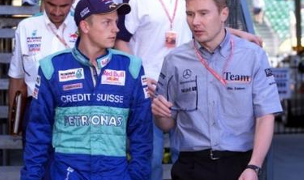 Räikkönen ja Häkkinen