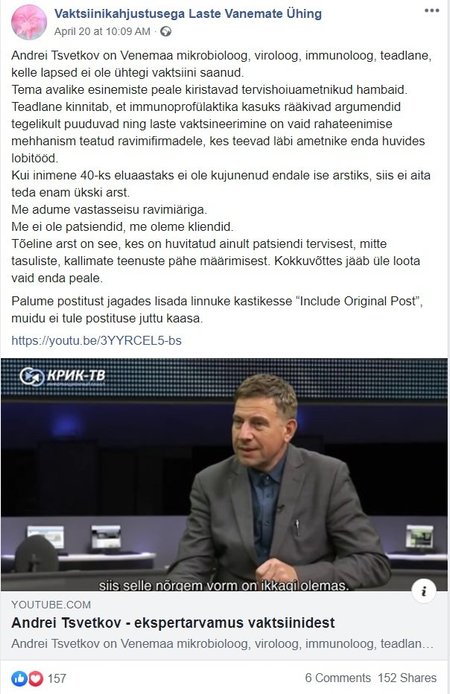 Vaktsiinivastased leiavad mõttekaaslasi Venemaa meediast.