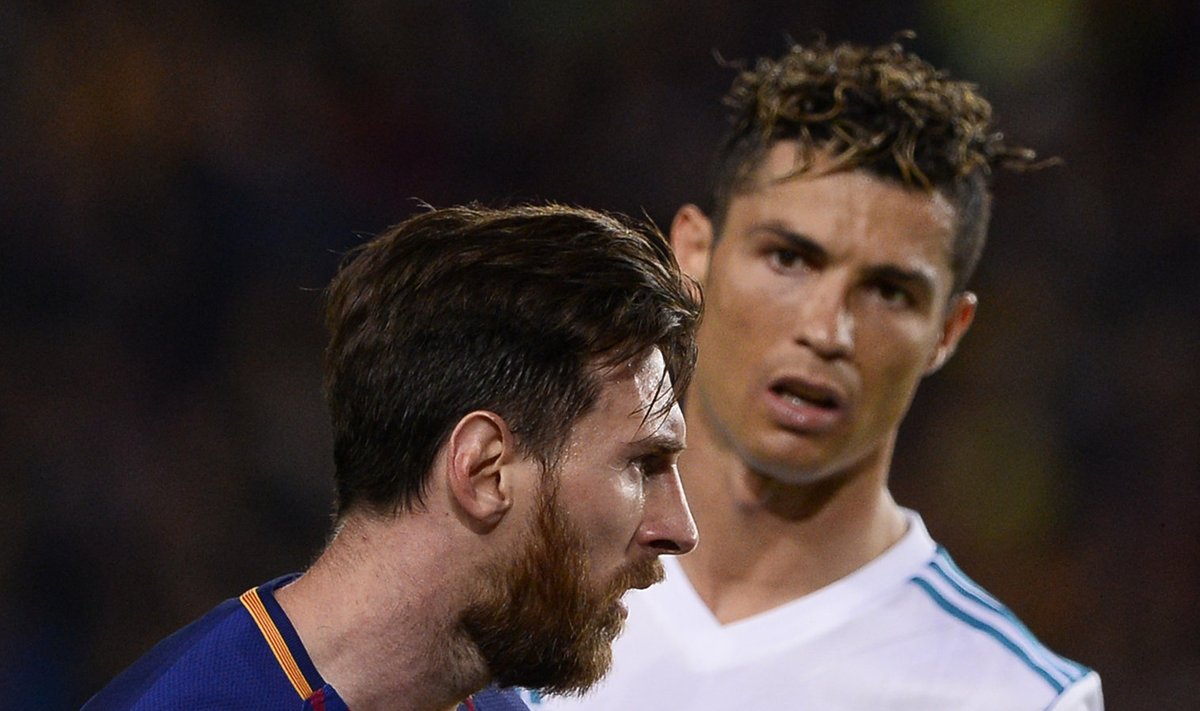 Cristiano Ronaldo ja Lionel Messi
