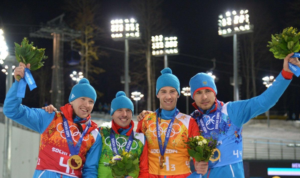 Aleksei Volkov, Jevgeni Ustjugov, Dmitri Malõsko ja Anton Šipulin jäävad Sotši olümpiakullast ilma.
