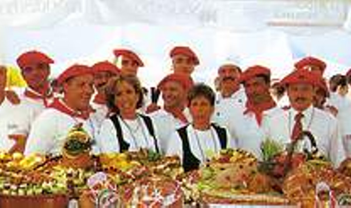KUULUS PRANTSUSE KÖÖK: Sodexo Catering toitlustab iga päev vähemalt 2500 külastajat.