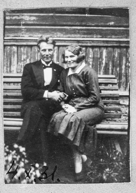 Rein Vare ema ja isa Selma ja Johannes 1930. aastate algul