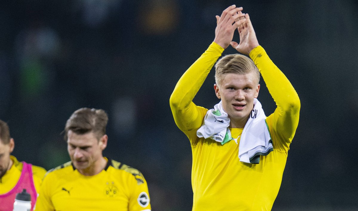 16. mail saab väljakule naasta ka Dortmundi Borussia noor ründetäht Erling Braut Haaland.