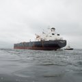 Eestis madalikule sõitnud tanker jõudis Soome rannikuvetesse