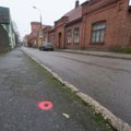 FOTOD: Furoori tekitanud Viljandi värviplekk oli tegelikult üks politsei juhtlõngu