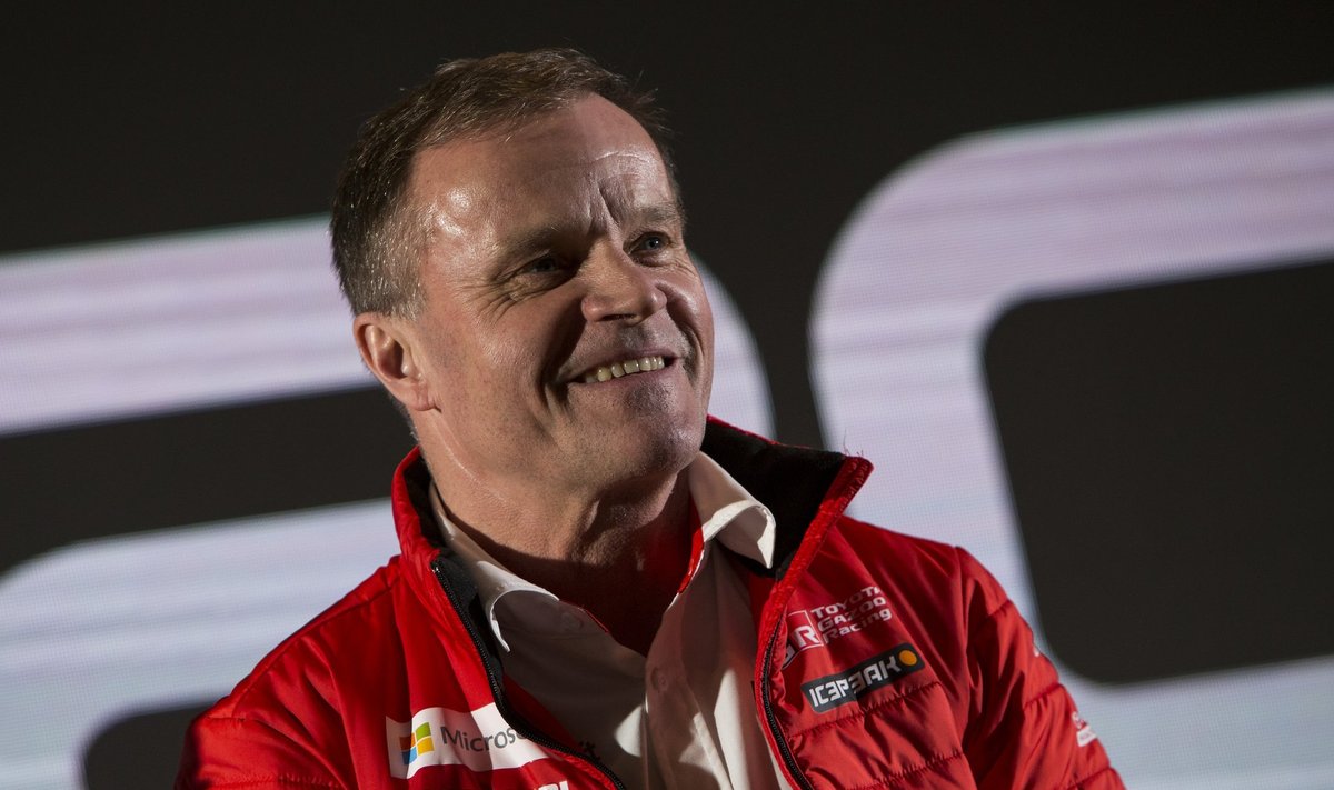 Ott Tänaku Monte Carlo katsevõidud tõid Toyota pealiku Tommi Mäkineni näole laia naeratuse.