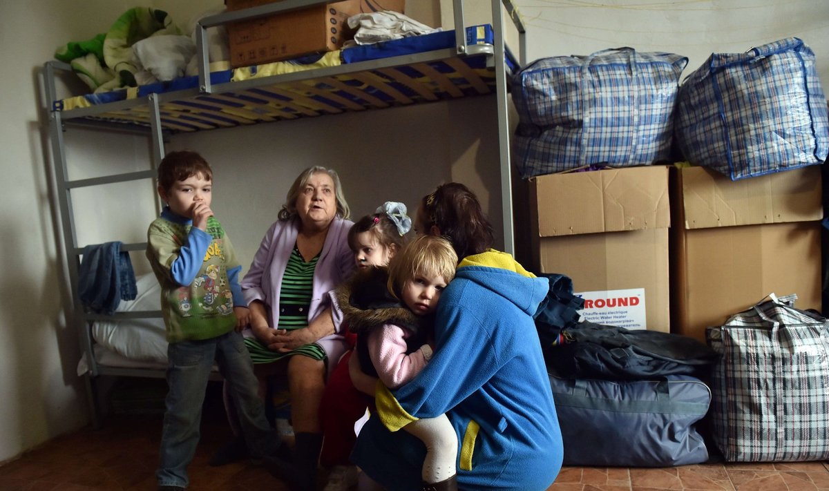 Sisepõgenikud Ukrainas