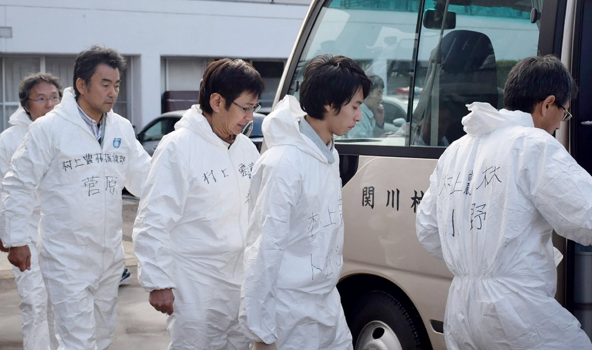 Jaapani ametnikud külastavad täna Sekikawas asuvat linnugrippi juhtumitega linnufarmi Niigata prefektuuris