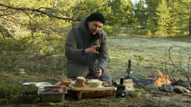 VIDEO | Luksköögist loodusesse! Staarkokk Orm Oja käis esimest korda jahil ja kokkas küti kombel