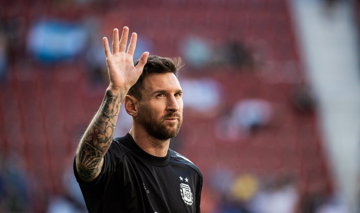 Argentina vutitäht Lionel Messi on üks paljudest mängijatest, keda kimbutab MM-i eel vigastus.