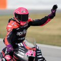 VIDEO | Moto GP-sarja tiitlipretendent jäi tragikoomilisel viisil oma teisest kohast ilma