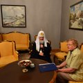 ФОТО: Предстоятель РПЦ посетил Рийгикогу — Эне Эргма говорила с ним по-русски