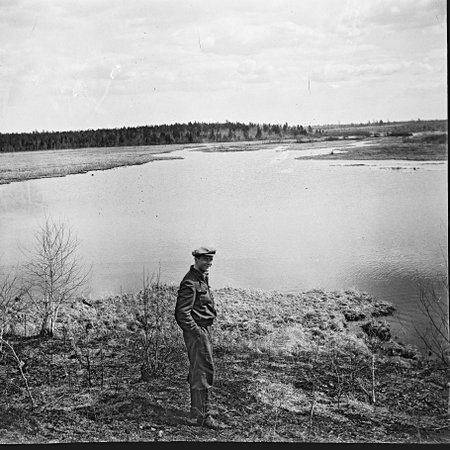Яан Кросс, 1951 год, озеро Абан