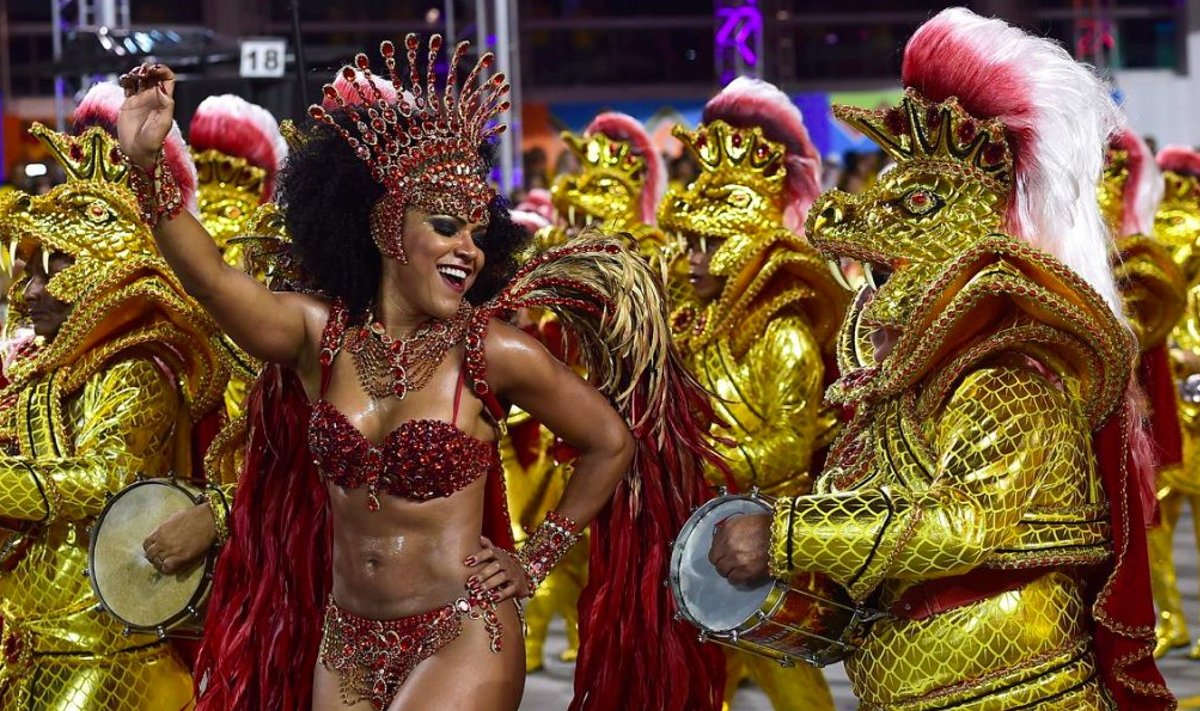 Rio karneval on täies hoos