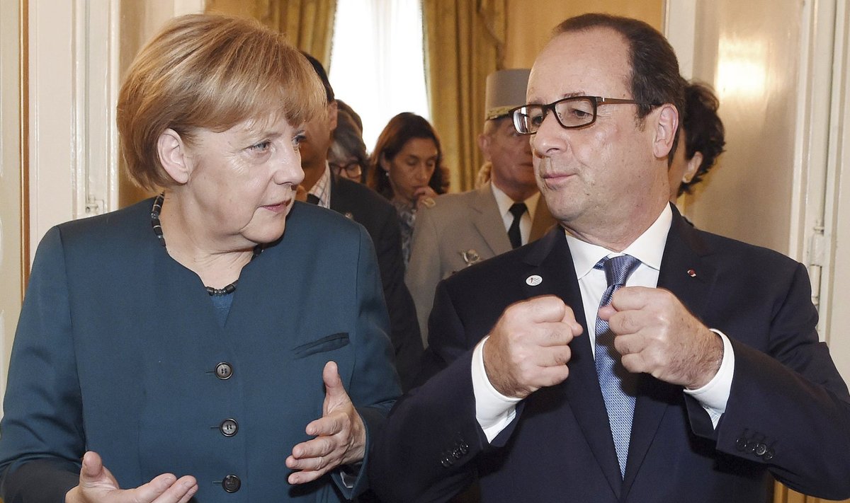 Merkel ja Hollande