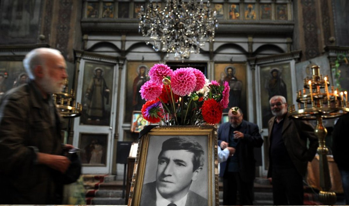 Markovi mälestustseremoonia Sofias eelmisel kolmapäeval.