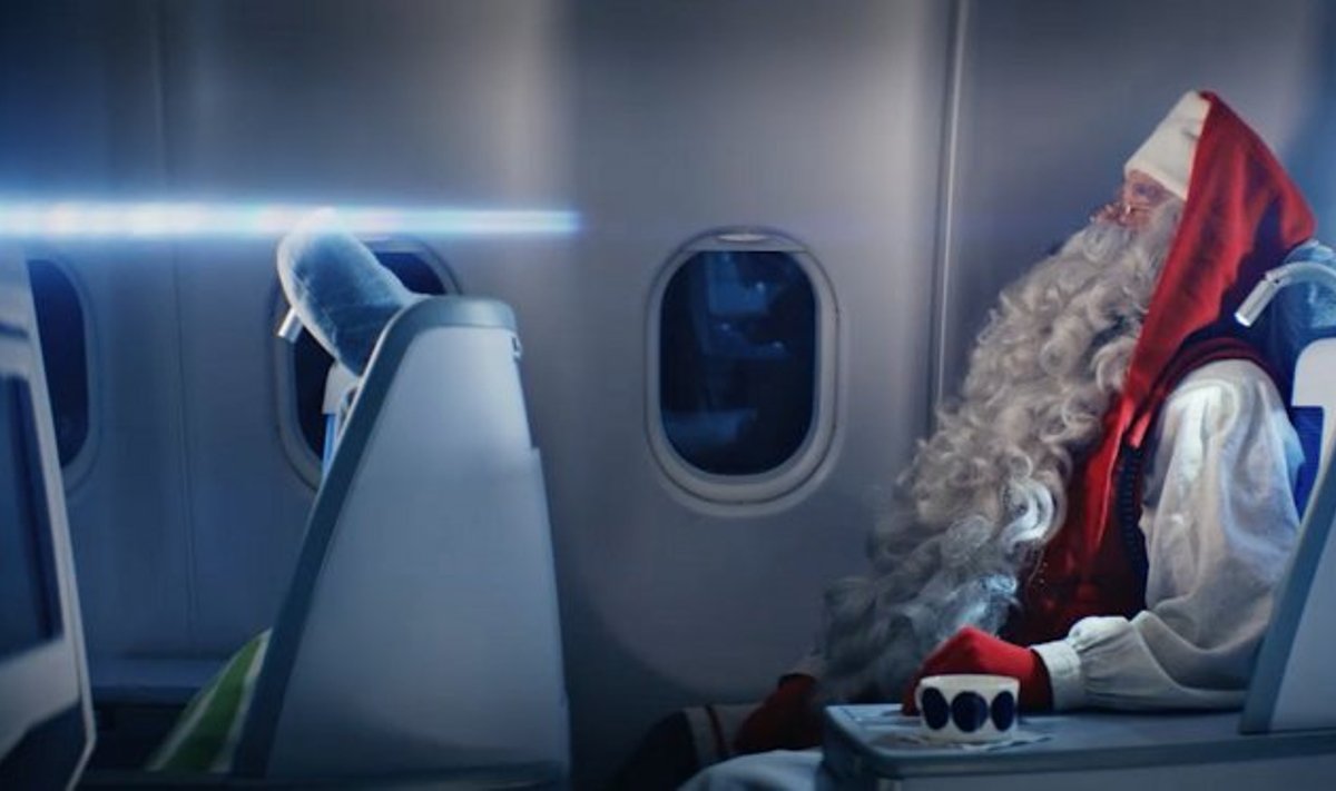 Finnair on ka jõuluvana "ametlik" lennufirma.