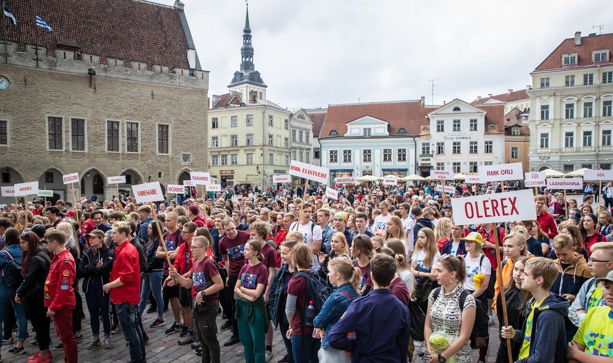 Eesti õpilasmaleva 2018. aasta malevasuve avamine
