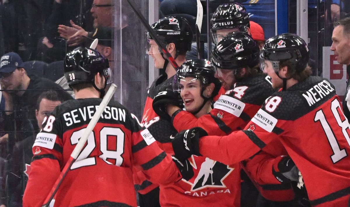 Kanada jõudis jäähoki MM-il taas finaali.