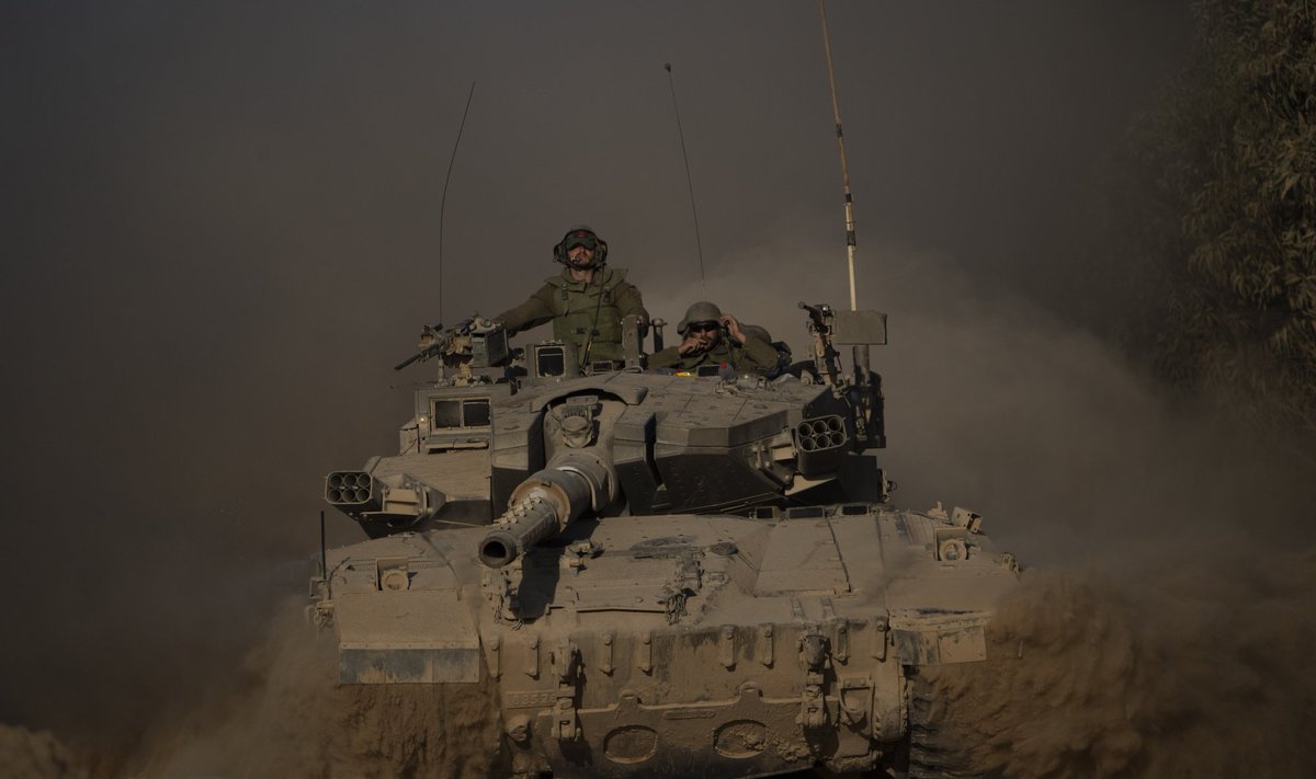 Iisraeli tank Gazas