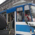 FOTO: Tallinnas sõidab täna meeleolukas jõulutramm