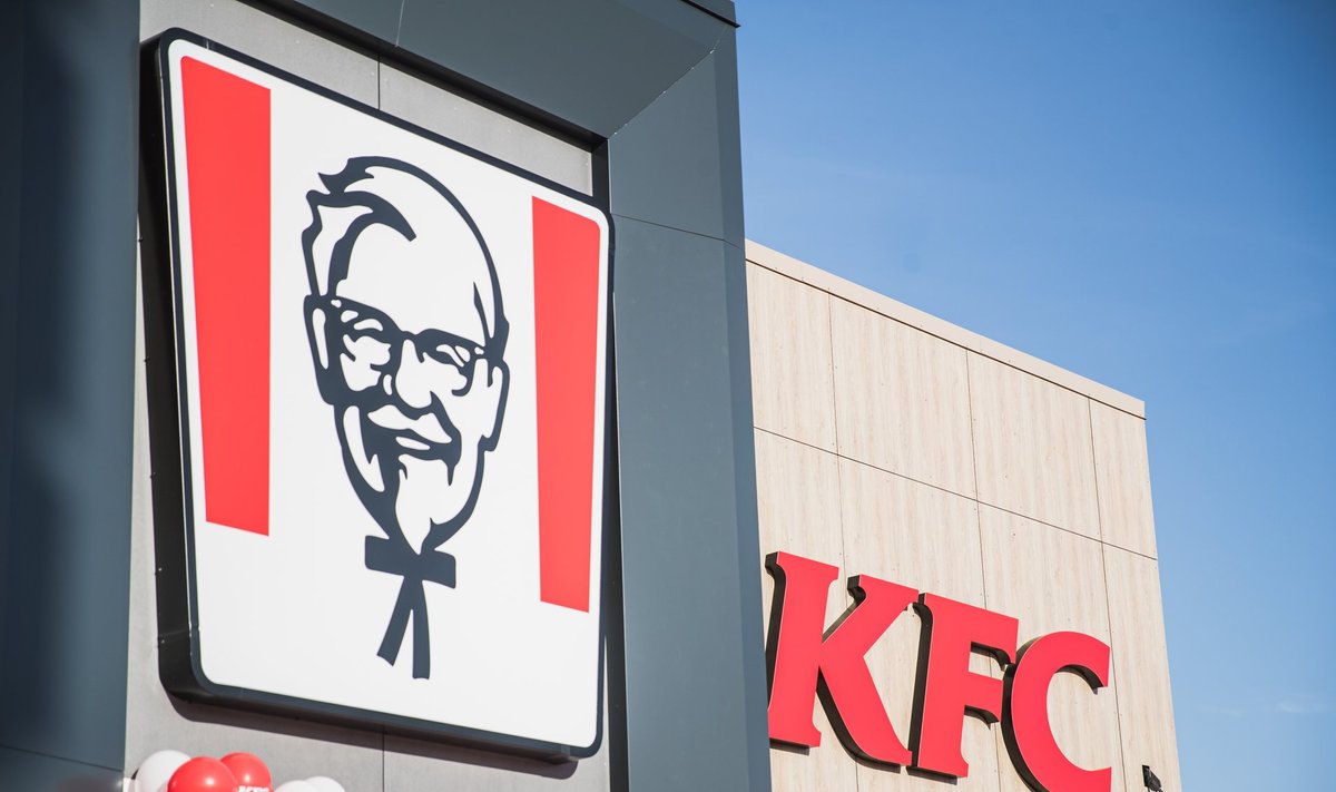 KFC avamine Tartus Lõunakeskuse juures