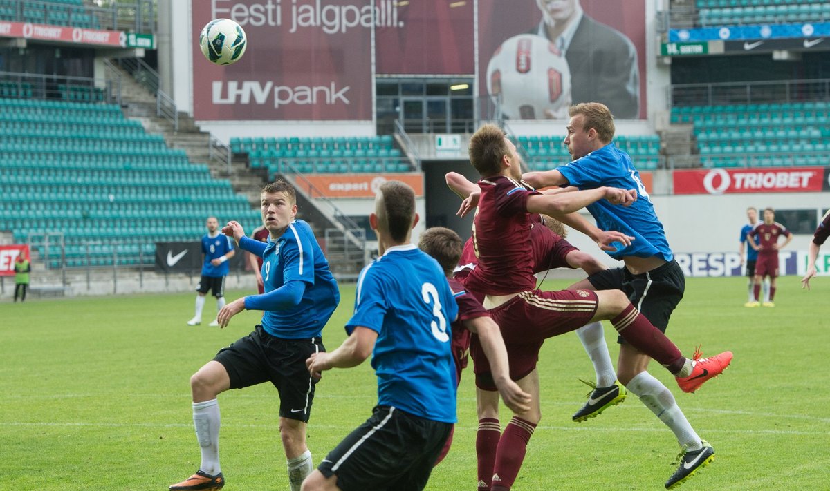 Eesti U21 jalgpallikoondis mänguhoos