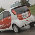 VIDEOD: Mitsubishi tippjuht tuli Eestisse TTÜ elektriautosid testima