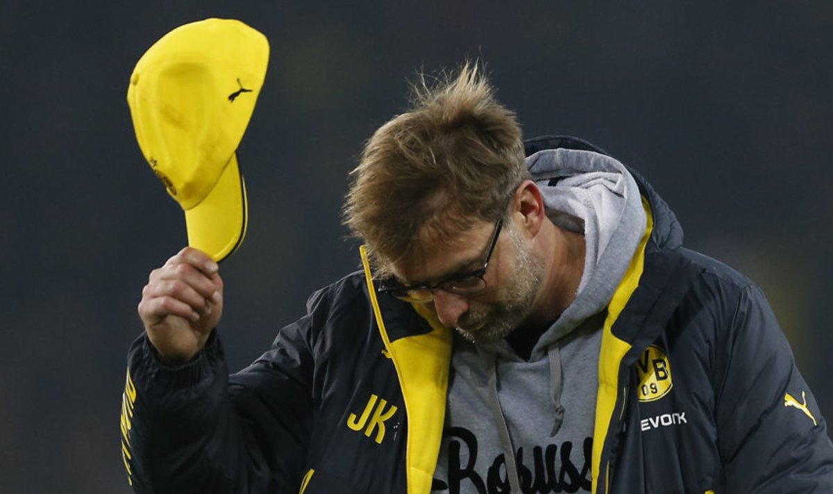 Dortmundi treener Jürgen Klopp pole viigiga rahul.
