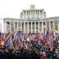 Москва: акция в поддержку сепаратистов Донбасса