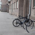 В центре Таллинна устанавливают новые велопарковки. Смотрите, где они появятся!