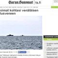 TS: Vene allveelaev kohtus lahel Soome laevaga