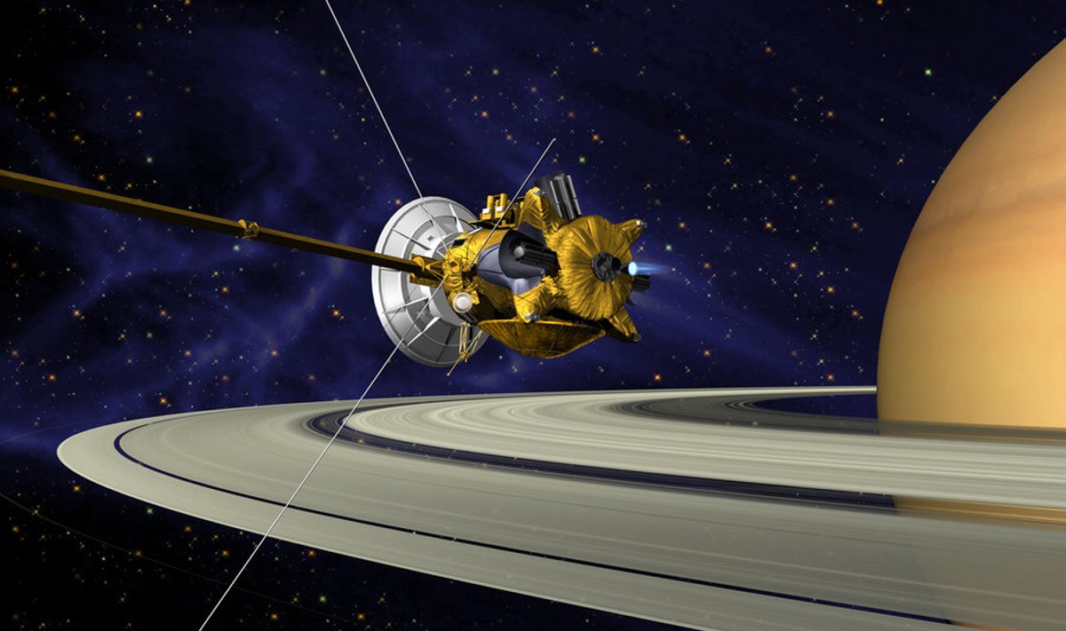 Cassini Saturni orbiidil