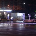 ФОТО С МЕСТА ПРОИСШЕСТВИЯ | В Лаагри на автобусной остановке произошел взрыв, пострадал один человек