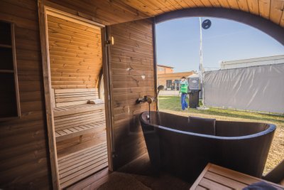 Ecosauna Projecti saunades on erineva otstarbega ruume.