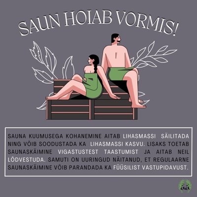 Saunasfääri plakat