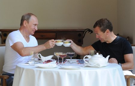 Vladimir Putin, Dmitry Medvedev