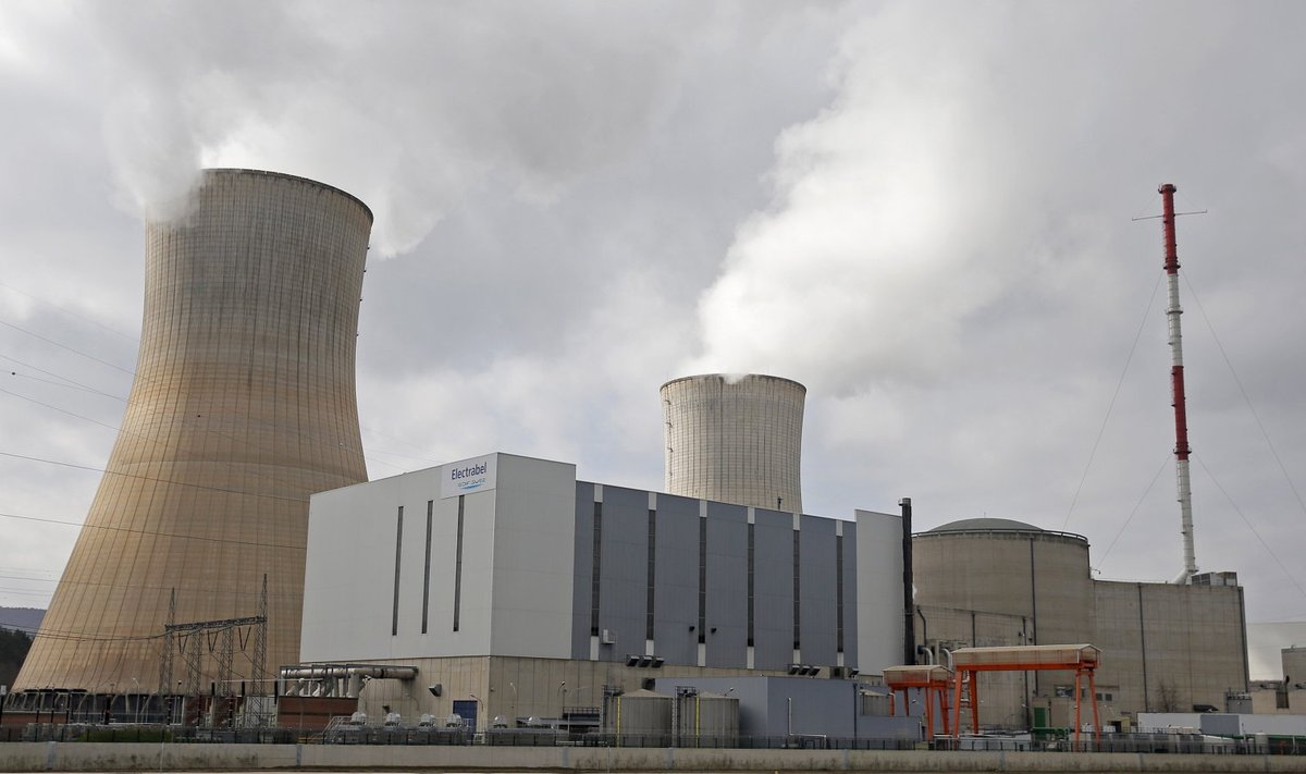 Tihange tuumajaam Belgias.