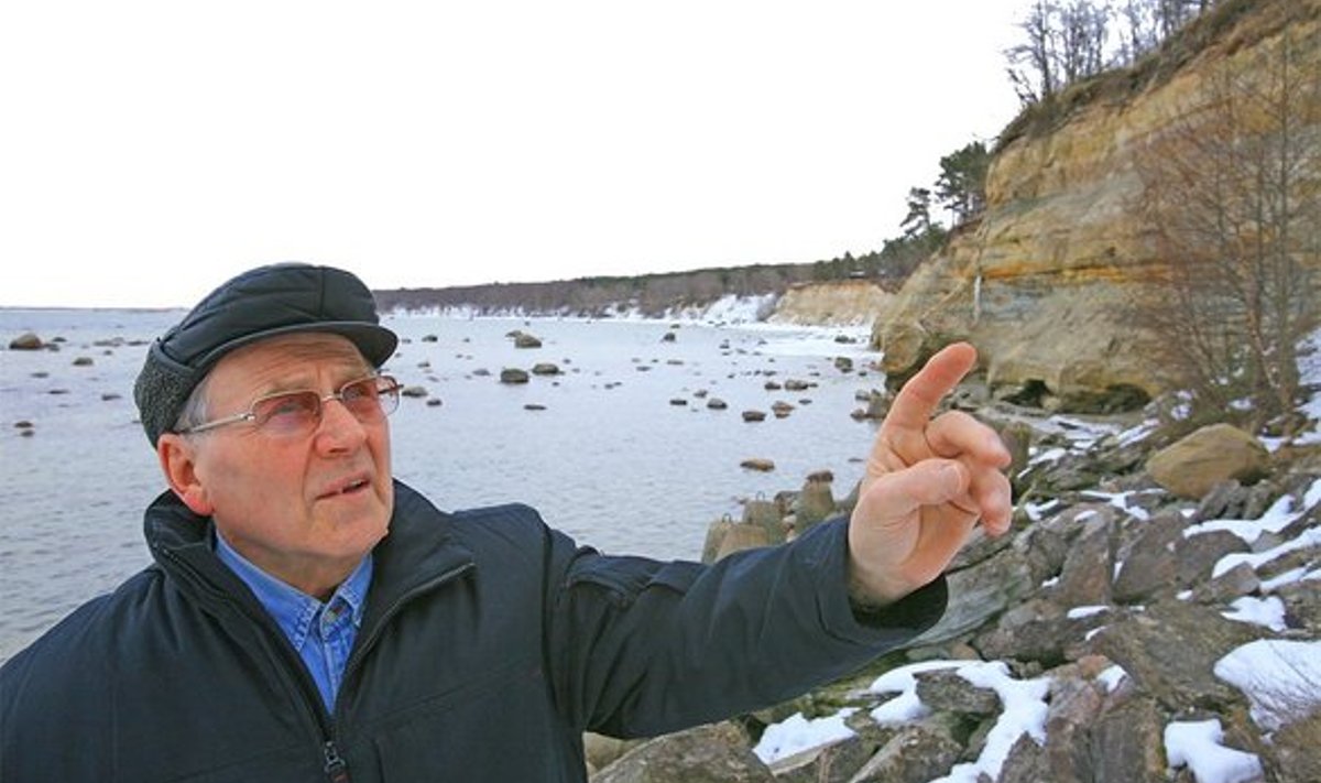 PROFESSOR REIN EINASTO:
See liivakivisein ei kannata vähimatki vibratsiooni!